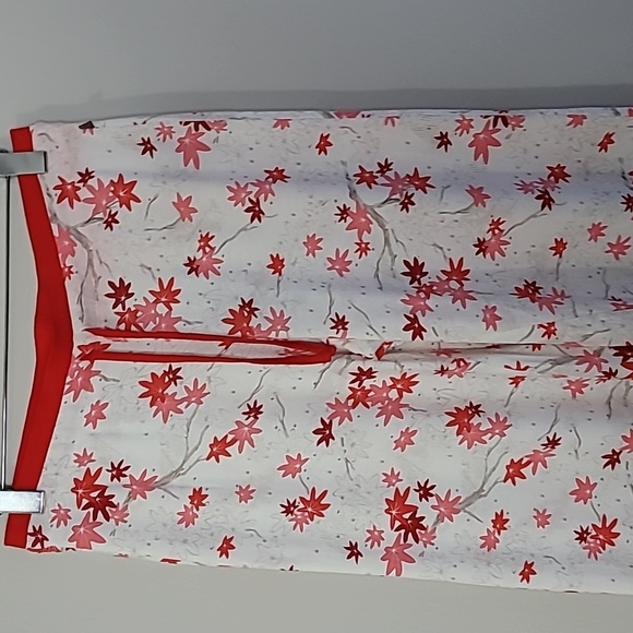 Rituals wide leg sleep pajama pant Sz M Trauser  Asian Leaves NWT - Picture 2 of 8